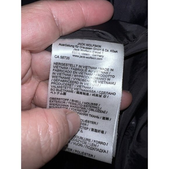 JACK WOLFSKIN Women Quilted Jacket SInsulated Hooded STORMLOCK MICROGUARD Sz XXL - Picture 13 of 16